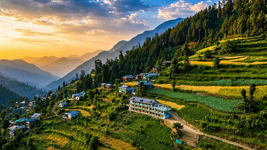 Sojha — treehouse stay in Jibhi