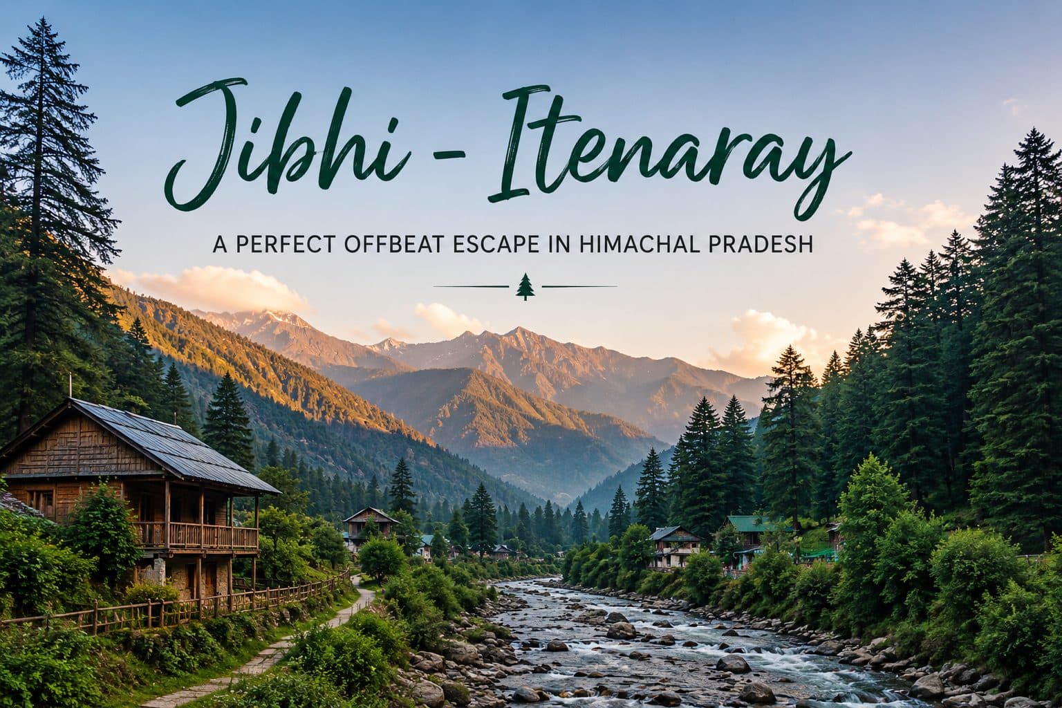 Jibhi Itinerary 3 Days 2 Nights: The Best Plan for First-Time Visitors (2026)