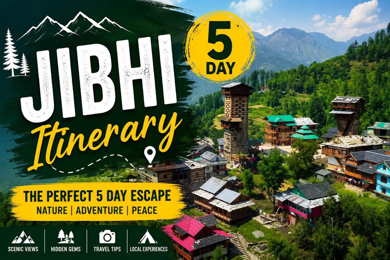 5 Day Jibhi Itinerary: The Most Honest Plan for 2026