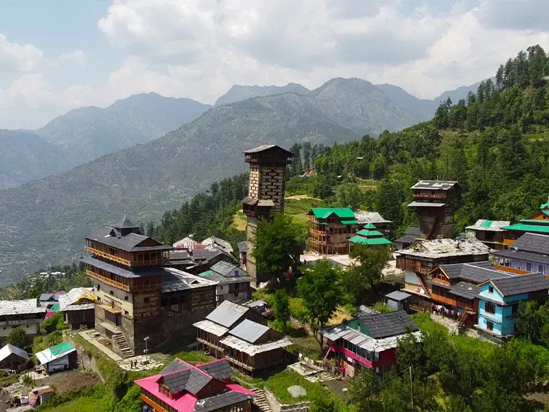 Chaini Kothi Jibhi full view