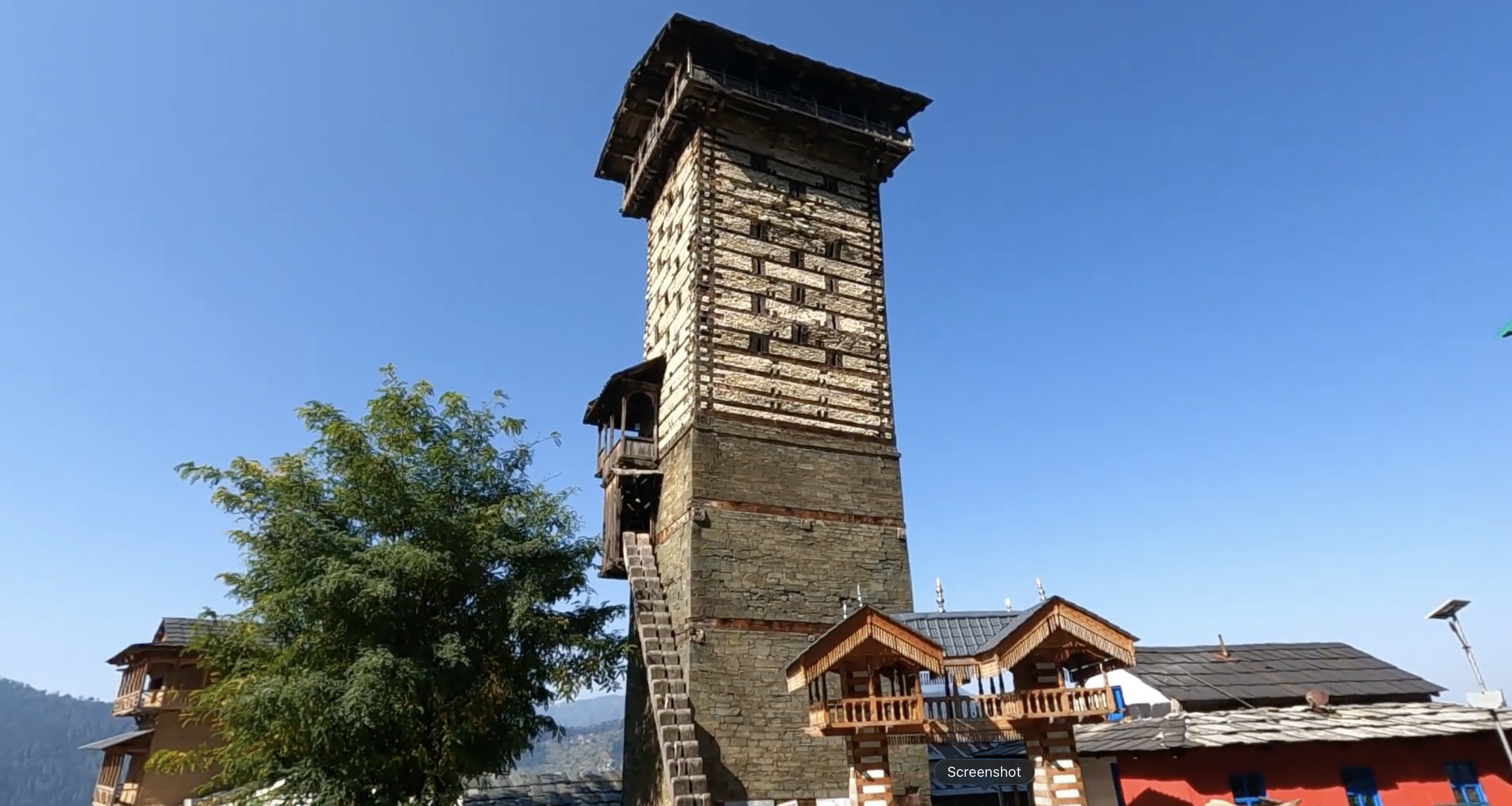 Chehni Kothi tower Bini village