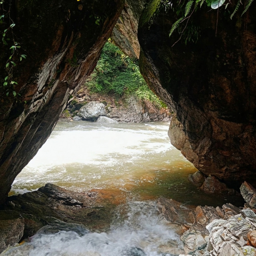 Rock formations at Mini Thailand Kulhi Katandi