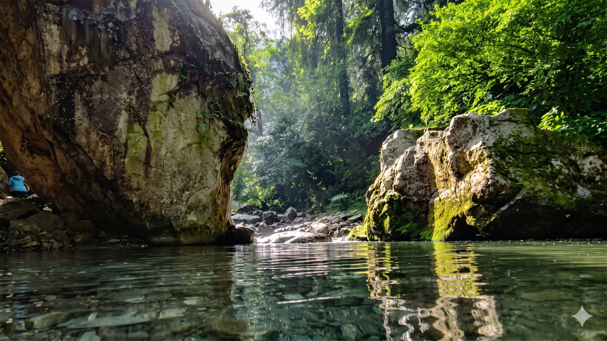 Stream rocks at Kulhi Katandi